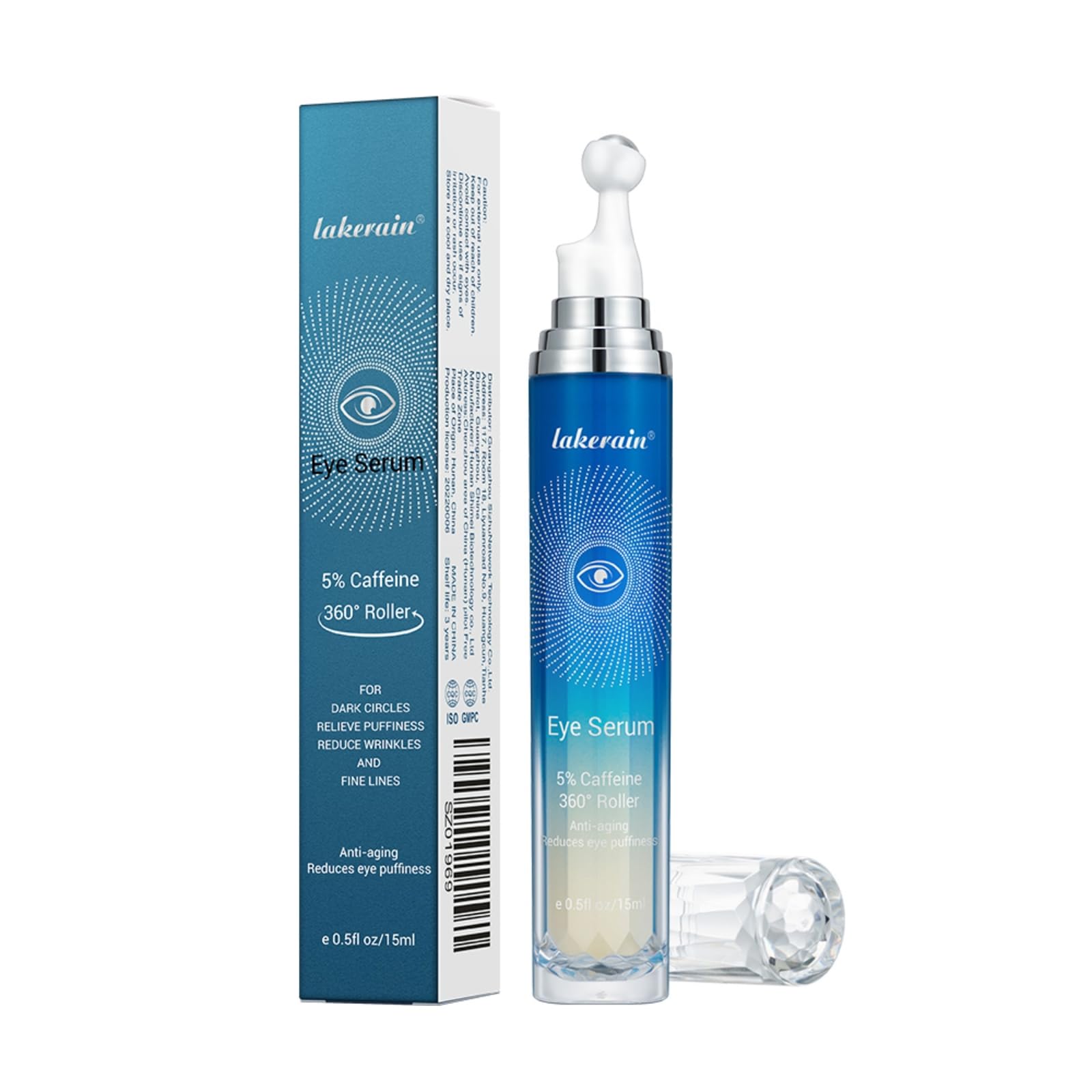 Amazon.com: ZAMANIYA 5% Caffeine Eye Serum,Moisturizing Eye Cream